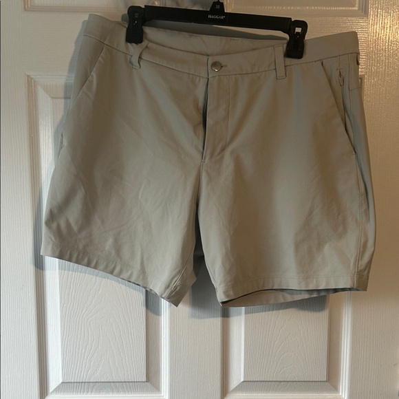 lululemon athletica Other - lululemon athletica Men's Flat Front Shorts - Light Tan